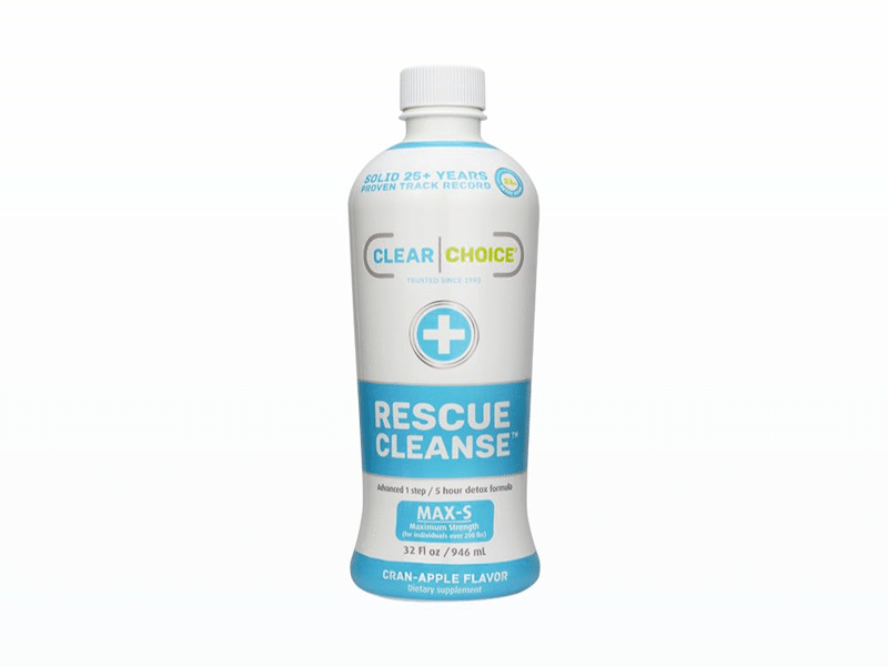rescue cleanse thc detox drink